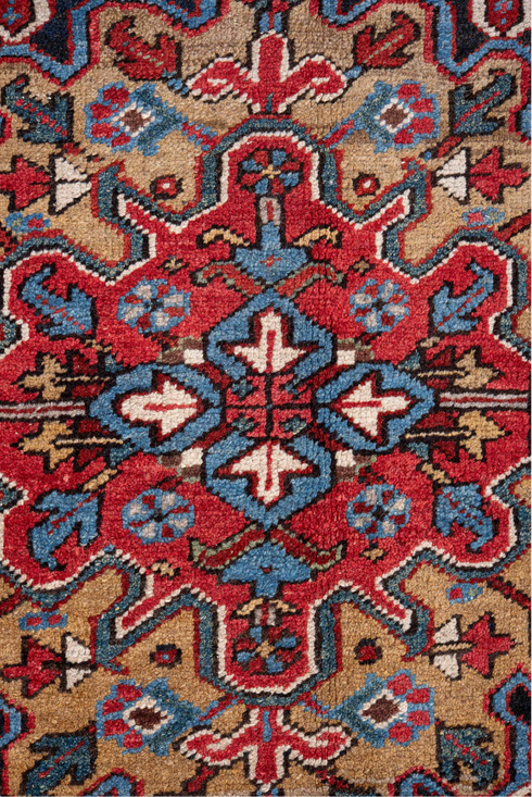 Vintage Heriz Area Rug (7' x 10')
